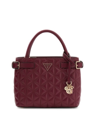 [HWQG9883050-BUR] Bolso Guess Paisleigh Small Statchel Burdeos HWQG9883050-BUR