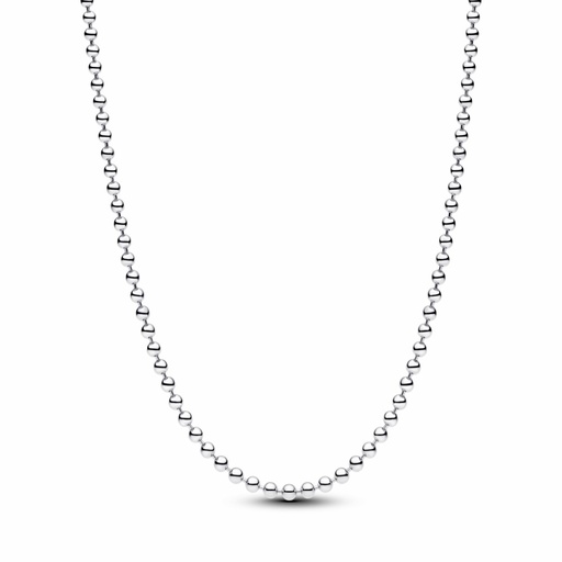 [394452C00-50] Collar Pandora Cadena Cuentas Plata 394452C00-50