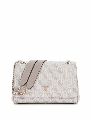 [BG967221-DKO] Bolso Guess Mini Bandolera Noelle Logotipo Gris HWBG967221-DKO