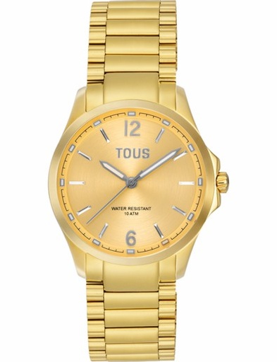 [3000148500] Reloj Tous Drive New IPG Esfera y Brazalete Dorado 3000148500