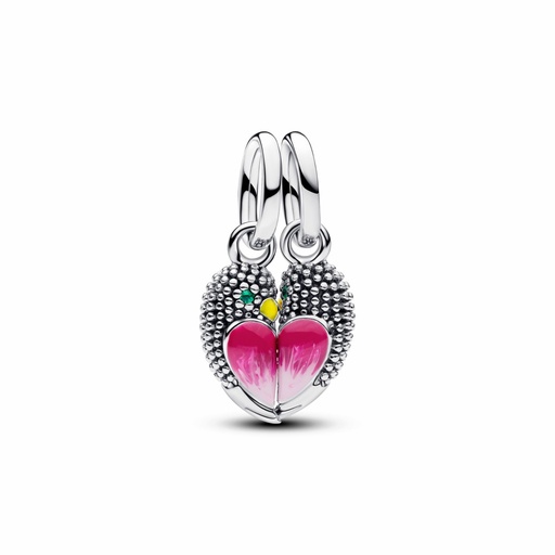 [794484C01] Charm Pandora Colgante Divisible Pájaros Amor Plata 794484C01