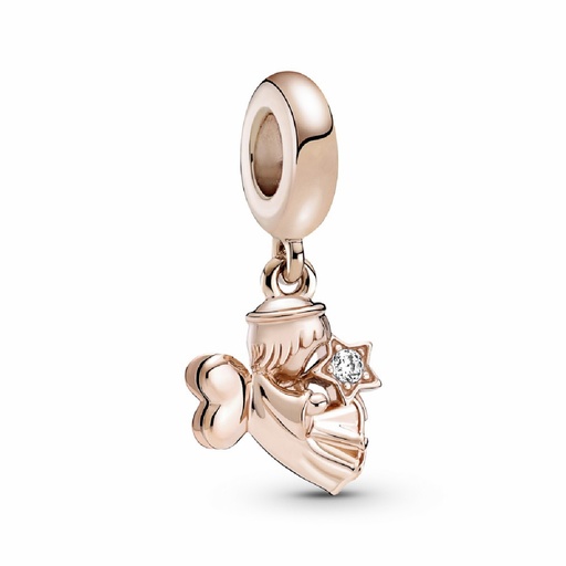 [789650C01] Charm Colgante Pandora Rose Ángel con Alas de Corazón
