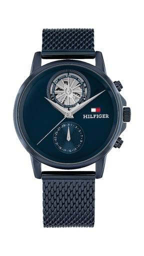 [1710750] Reloj Tommy Hilfiger Stewart Hombre Acero Azul 1710750