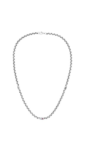 [2790672] Collar Tommy Hilfiger Bandera 3D Hombre Acero Inox 2790672