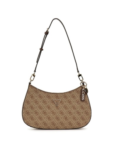 [HWBG9672180-LGW] Bolso Guess Hombro Noelle Logotipo 4G Marrón HWBG9672180-LGW