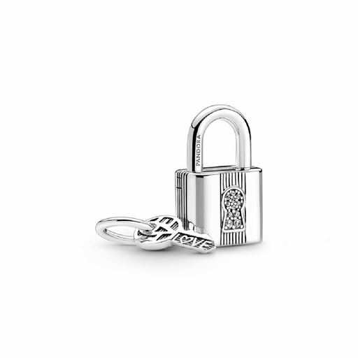 [790088C01] Charm Colgante Pandora Candado y Llave