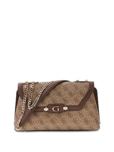 [HWSG9749210-LTL] Bolso Guess Lindsey Crossbody Marrón HWSG9749210-LTL