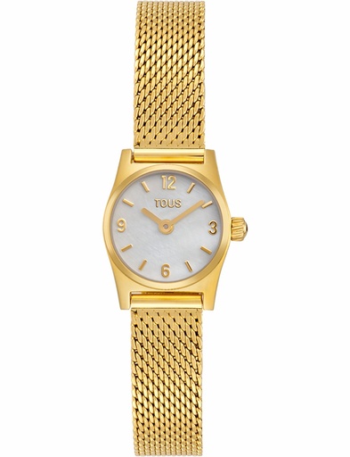 [3000150300] Reloj Tous Mini Epic IPG Esterilla Esfera Nácar 3000150300