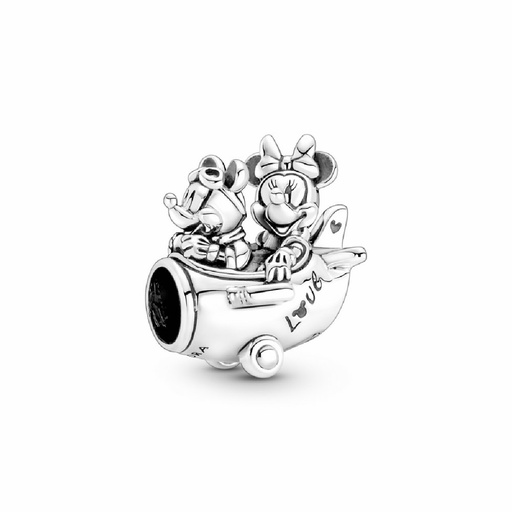 [790108C00] Charm Pandora Avión Mickey y Minnie Mouse de Disney