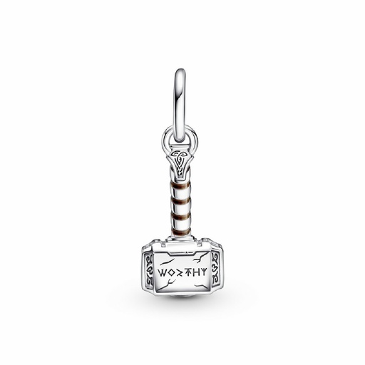 [790483C01] Charm Colgante Pandora Martillo de Thor Los Vengadores de Marvel