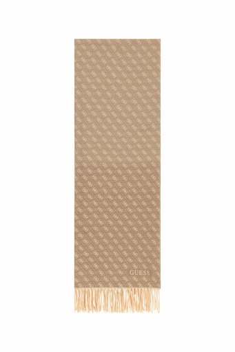 [AW5663VIS03-TMU] Bufanda Guess Logo 4G Marrón / Beige AW5663VIS03-TMU