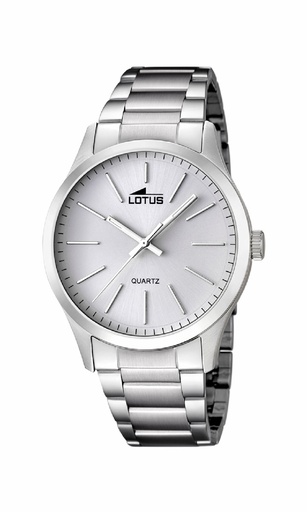 [15959/1] Reloj Lotus Minimalist Hombre Acero Esfera Blanca 15959/1