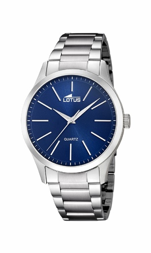 [15959/A] Reloj Lotus Minimalist Hombre Acero Esfera Azul 15959/A