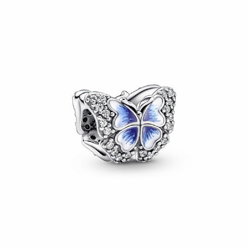 [790761C01] Charm Pandora Mariposa Azul Brillante 790761C01