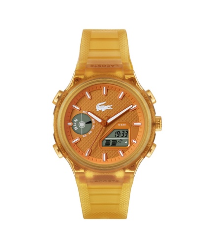 [2011431] Reloj Lacoste LC 33 Analógico y Digital Silicona Naranja 2011431