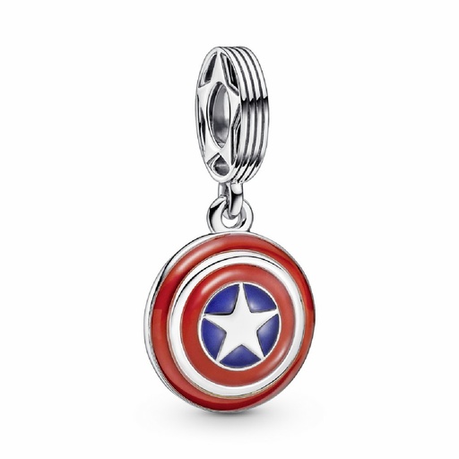 [790780C01] Charm Colgante Pandora Escudo Capitán América Los Vengadores de Marvel