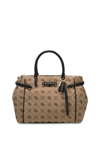 [HWJP2231060-LEK] Bolso Guess Dorothy Girlfriend Satchel negro HWJP2231060-LEK