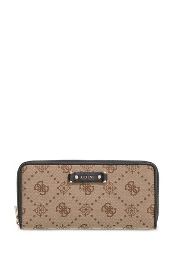 [SWJP2231146-LEK] Cartera Guess Dorothy Large Zip Around negra SWJP2231146-LEK