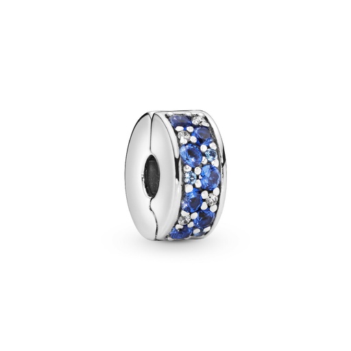 [791817NSBMX] Clip Pandora Elegancia Brillante azul