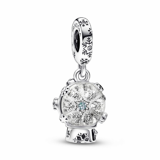 [792369C01] Charm colgante Pandora Copo de Bola de Nieve