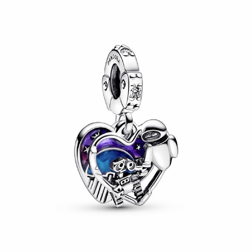 [792518C01] Charm Colgante Pandora Wall-E y Eva de Disney Pixar