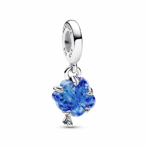 [792614C01] Charm Pandora Árbol Familiar cristal azul