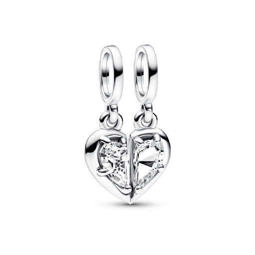 [792643C01] Charm colgante Pandora Corazón Divisible Madre e Hija