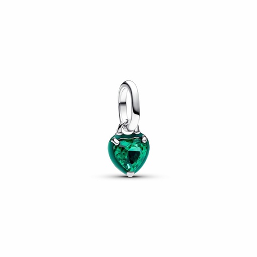[793042C03] Charm Mini Colgante Pandora ME Chakra Corazón Verde
