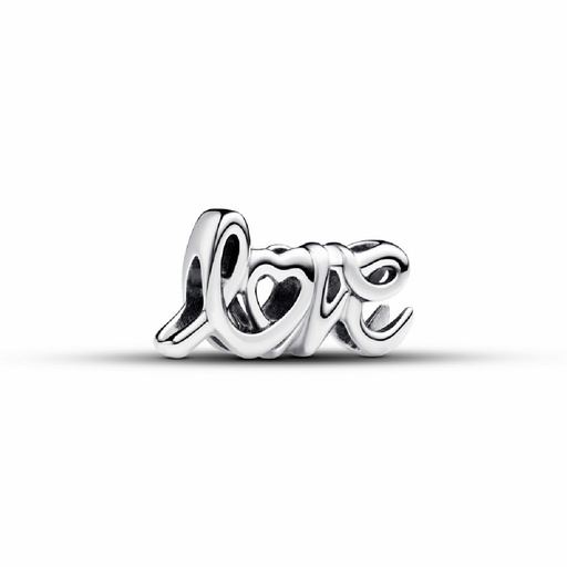 [793055C00] Charm Pandora Love Escrito a Mano 793055C00