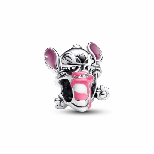 [793189C01] Charm Pandora Disney Stitch feliz cumpleaños 793189C01