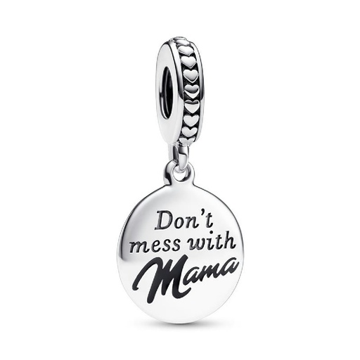 [793204C01] Charm Pandora Colgante Grabable Mamá 793204C01