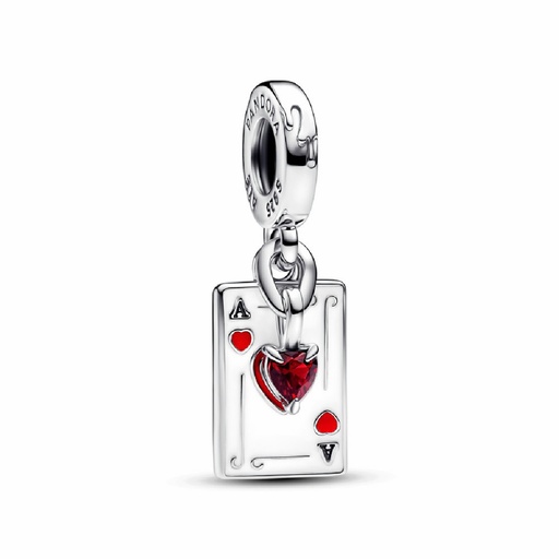 [793420C01] Charm colgante Pandora Doble Reina de Corazones Villanos de Disney