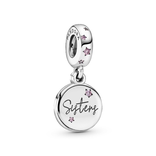 [798012FPC] Charm colgante Pandora Hermanas Para Siempre