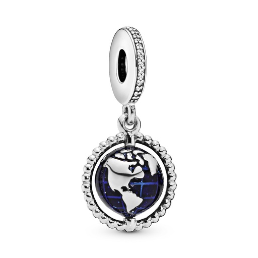 [798021CZ] Charm colgante Pandora Globo Giratorio