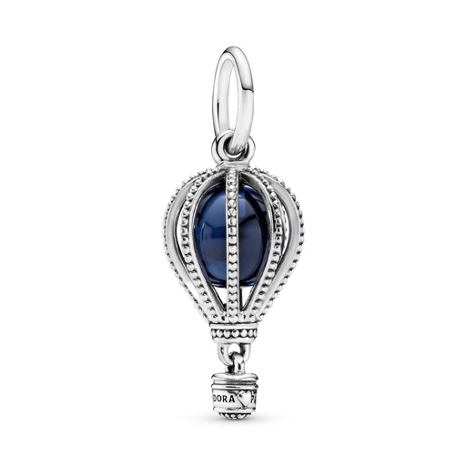 [798064NMB] Charm colgante Pandora Globo Aeroestático Azul