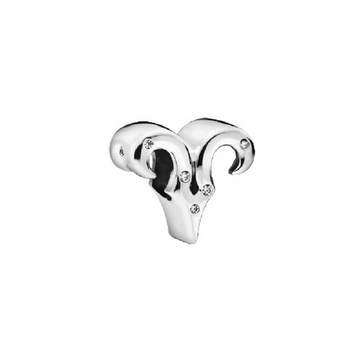 [798416C01] Charm Pandora Signo Zodiaco Aries Circonitas transparentes