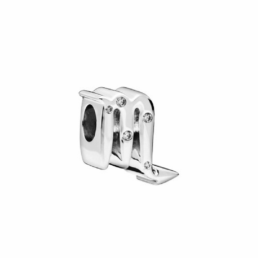 [798430C01] Charm Pandora Signo Zodiaco Escorpio circonitas transparentes