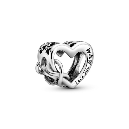 [798825C00] Charm Pandora Corazón Infinito Te Quiero Mamá
