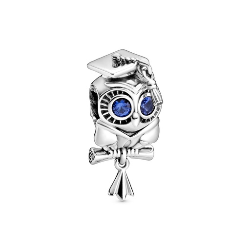 [798907C01] Charm Pandora Buho Sabio Graduacion
