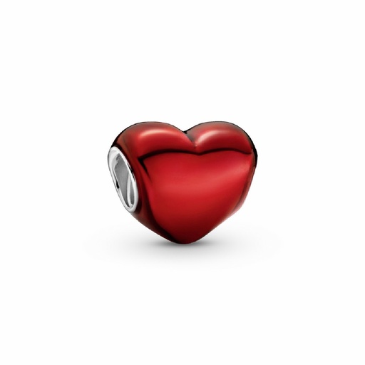 [799291C02] Charm Pandora Corazón Esmalte Rojo Metálico