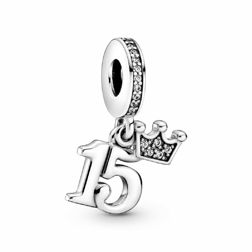 [799540C01] Charm Colgante Pandora 15 Cumpleaños