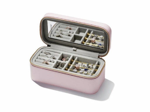[A008] Joyero Pequeño Pandora de Viaje Rosa