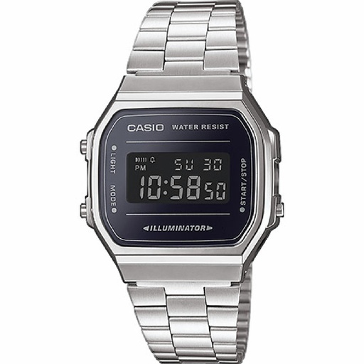 [A168WEM-1EF] Reloj Casio Vintage Unisex Acero Inoxidable A168WEM-1EF