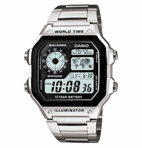 [AE-1200WHD-1AVEF] Reloj Casio Hombre AE-1200WHD-1AVEF