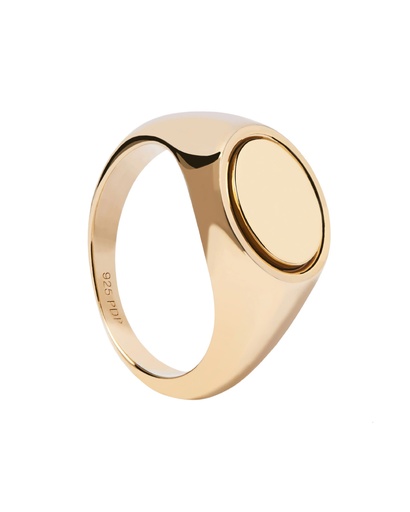 [AN01-628-16] Anillo PDPaola Sello Dorado AN01-628-16