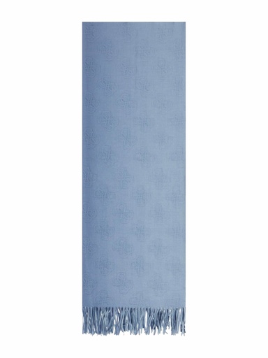 [AW5218POL03-BL] Bufanda Guess Logo 4G Azul AW5218POL03-BL
