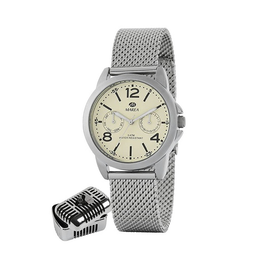 [B41223/1] Reloj Marea Mujer Colección Manuel Carrasco Analógico Acero Inoxidable B41223/1