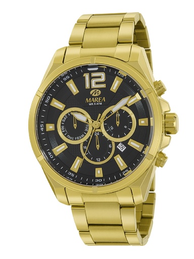 [B54226/5] Reloj Marea Hombre Multifunción Acero Dorado B54226/5