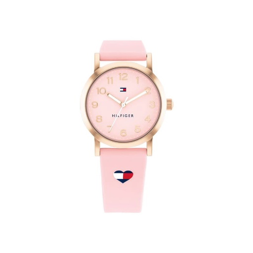 [1720038] Reloj Tommy Hilfiger Niña Analógico Rosa y Dorado 1720038