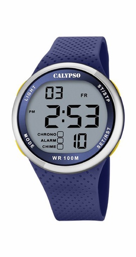 [K5785/3] Reloj Calypso Color Splash de caucho